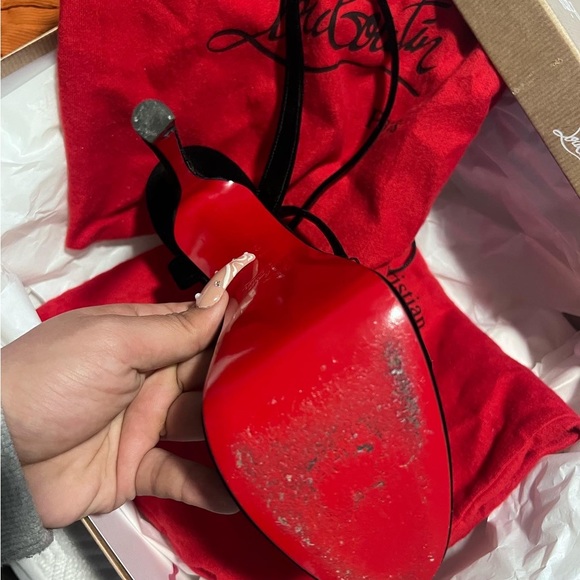 Christian louboutin heels 38.5/8.5 - Picture 4 of 4